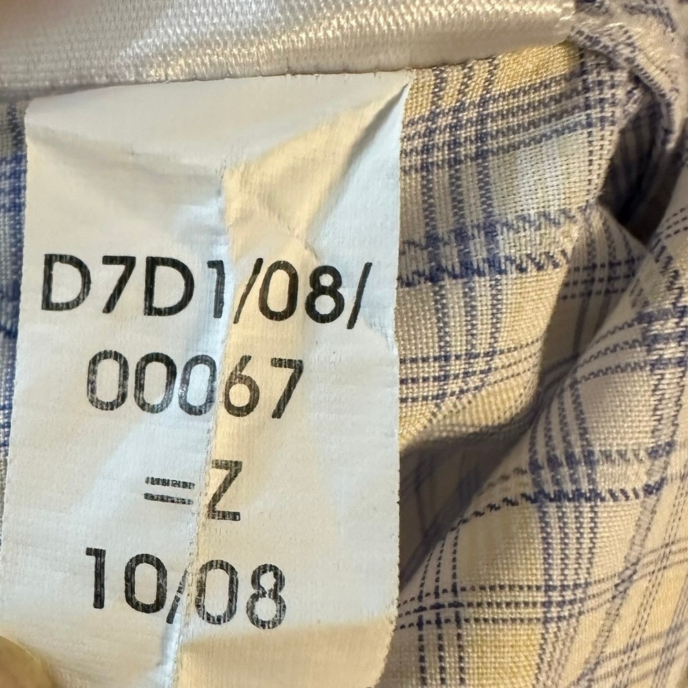Tommy Bahama Men's Plaid Long Sleeve Button Down Shirt Size 16 - Picture 6 of 8